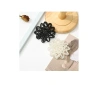 Pearl beaded hair net, hotel, bank, professional work, hair flower net bag, fashionable light luxury diamond-encrusted headwear factory direct sales Item Picture